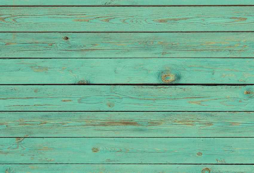 Toile de fond photo en bois bleu pour décoration de fête LM-H00195