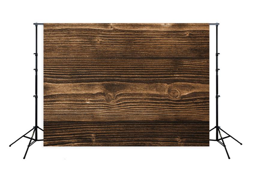 Toile de fond en bois brun ancien pour la photographie LM-H00203