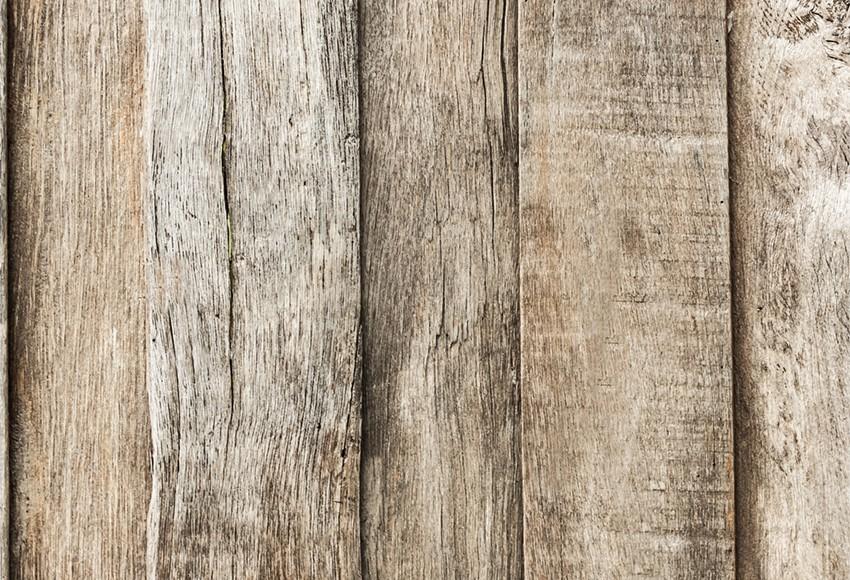 Toile de fond en bois ancien pour photomaton LM-H00226