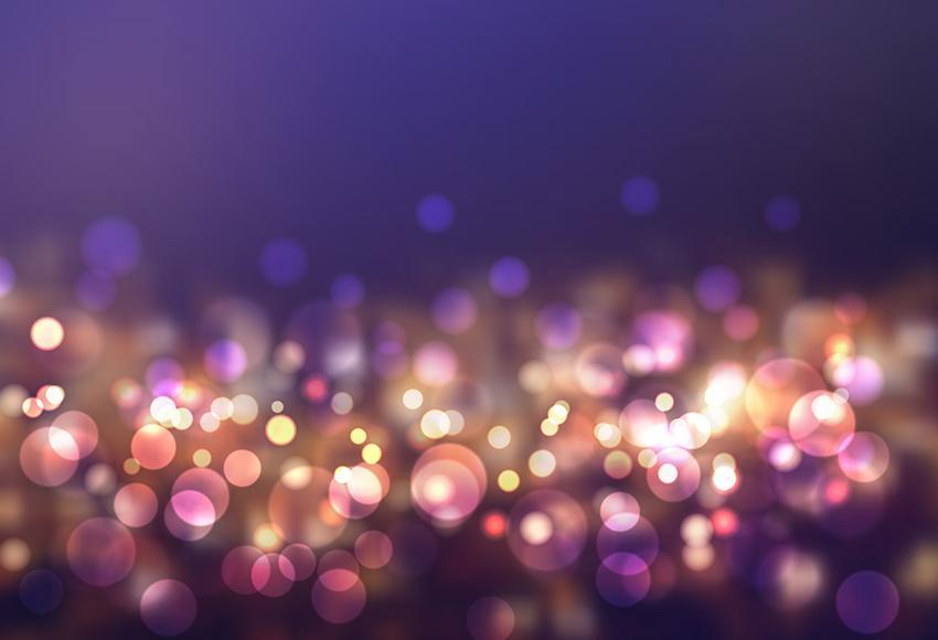 Bokeh Particles Decorative Backdrop for Photo Studio M139