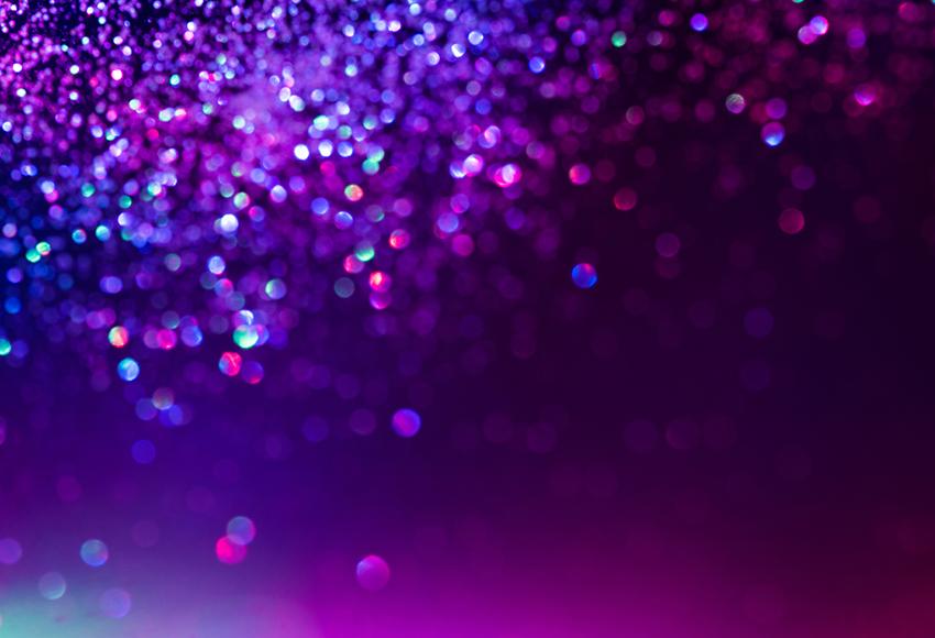 Glittering Purple Bokeh Photography Backdrop M160