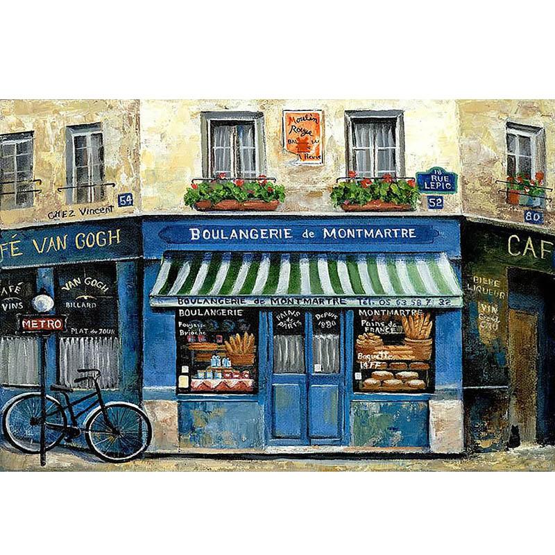 Toile De Fond De Photographie De Café De Peinture À L'Huile Artistique Pour Bébé Nb-485