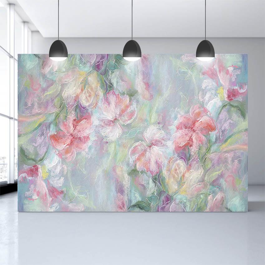 Toile De Fond De Peinture À L'Huile Artistique Pour Photomaton Nb-494