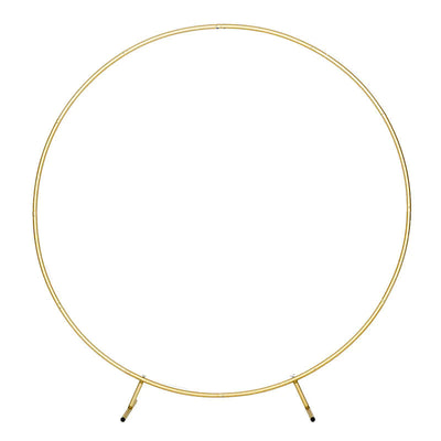 La toile de fond ronde tient le support d'arche de cercle en métal pour le mariage de fête d'anniversaire