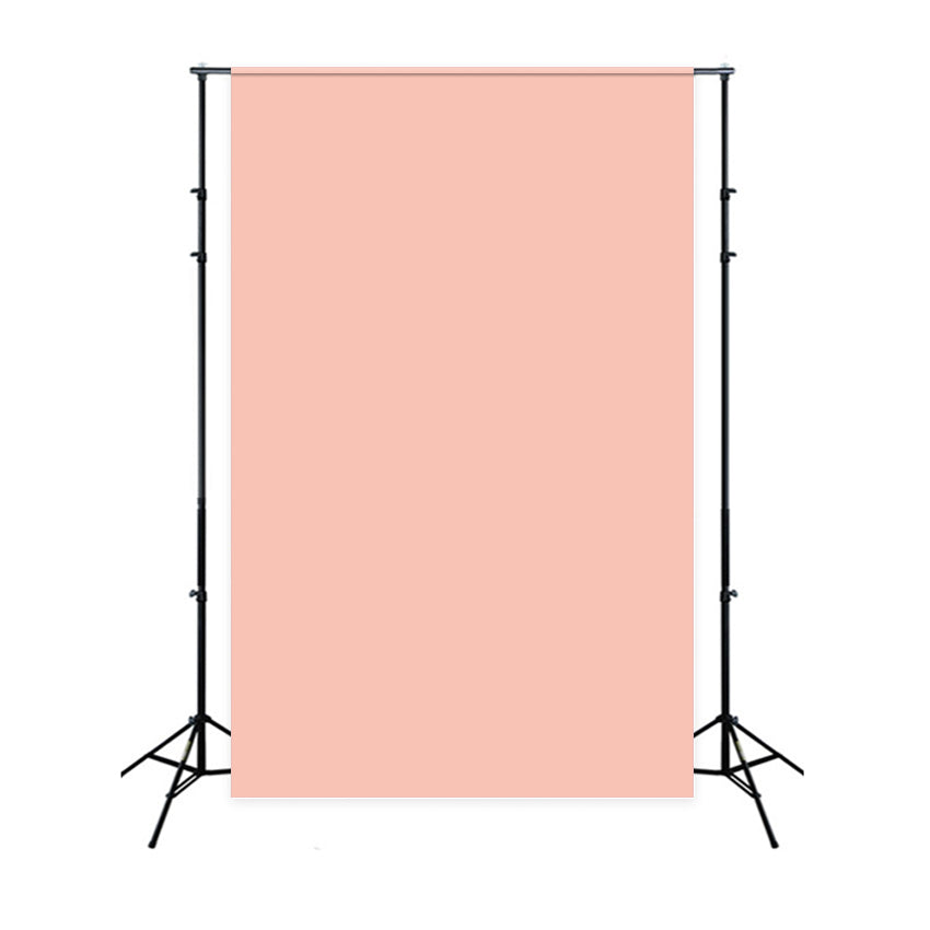 Toile de fond de couleur unie corail pour Portrait Photo Studio SC4