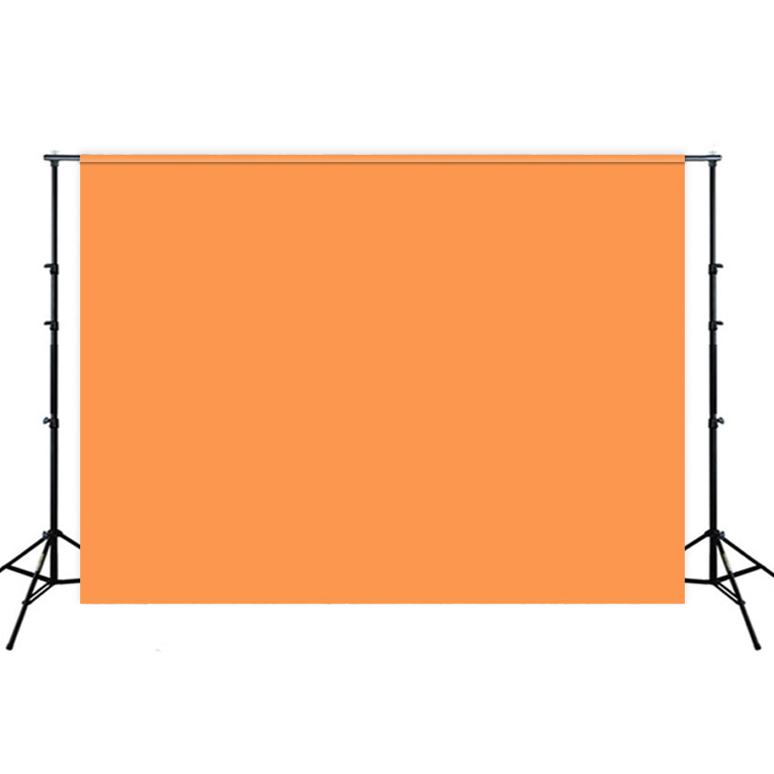 Toile de fond de couleur unie mandarine pour Photo Studio SC19