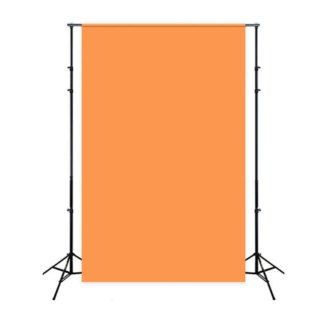 Toile de fond de couleur unie mandarine pour Photo Studio SC19