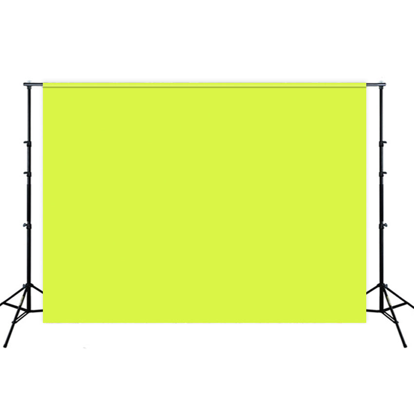 Toile de fond photographie vert lime solide pour Studio SC25