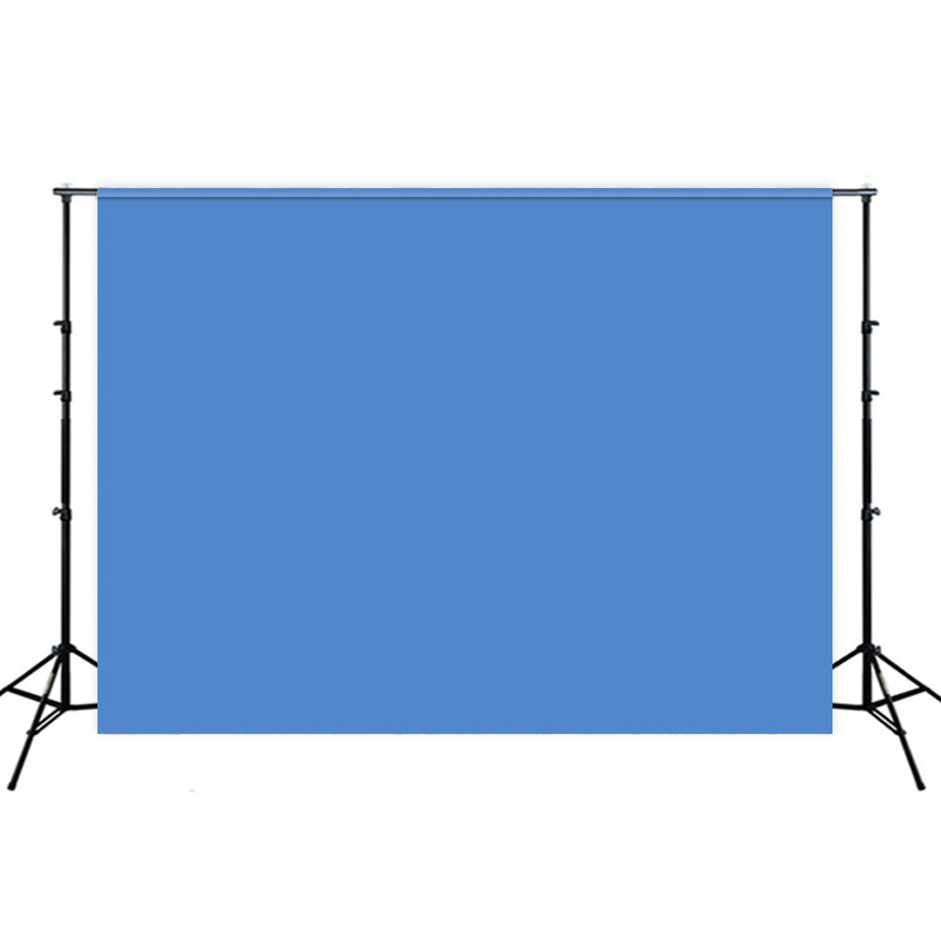 Toile de fond de photographie en couleur unie bleue pour Photo Studio SC41