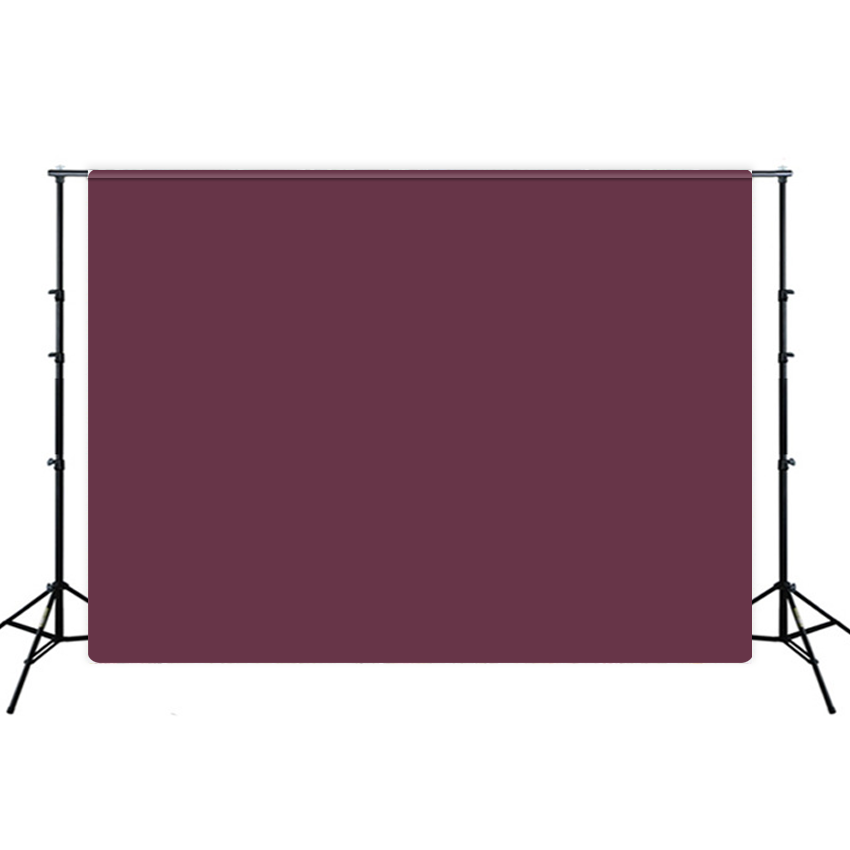 Toile de fond de photographie en couleur unie bourgogne plus foncée pour Studio SC65