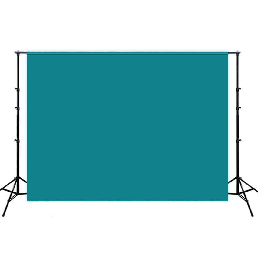 Toile de fond de couleur unie paon pour séance photo SC66