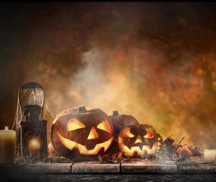 Halloween Spooky Wooden Planks for Photo Shoot