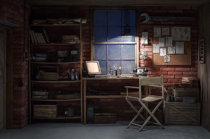 Children Woekplace Rooom Backdrop for Photo Shoot