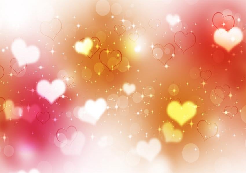 Valentine Backdrop Love Heart Photo Studio Background