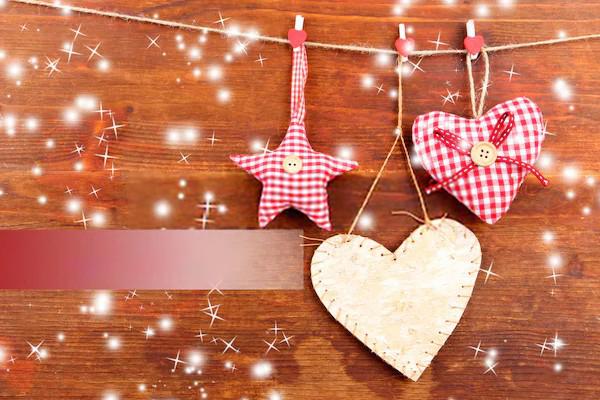 Sparkle Valentine's Day Wooden Backdrop SH525