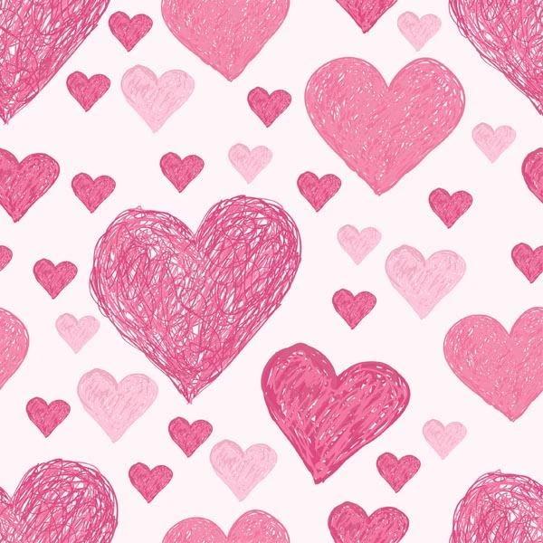 Pink Hearts Backdrop Valentine's Photography Backdrop VAT-14