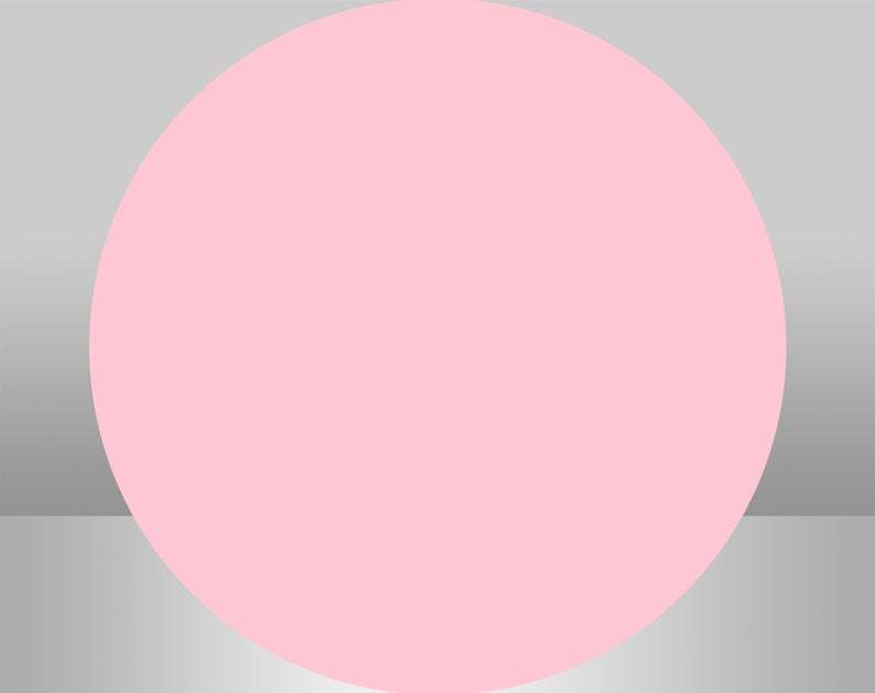 Toile de fond ronde personnalisée pour séance photo