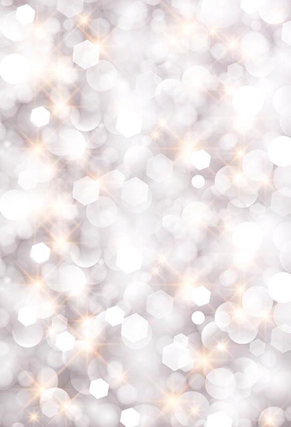 Bokeh Sunshine White Backdrop for Photography LV-043