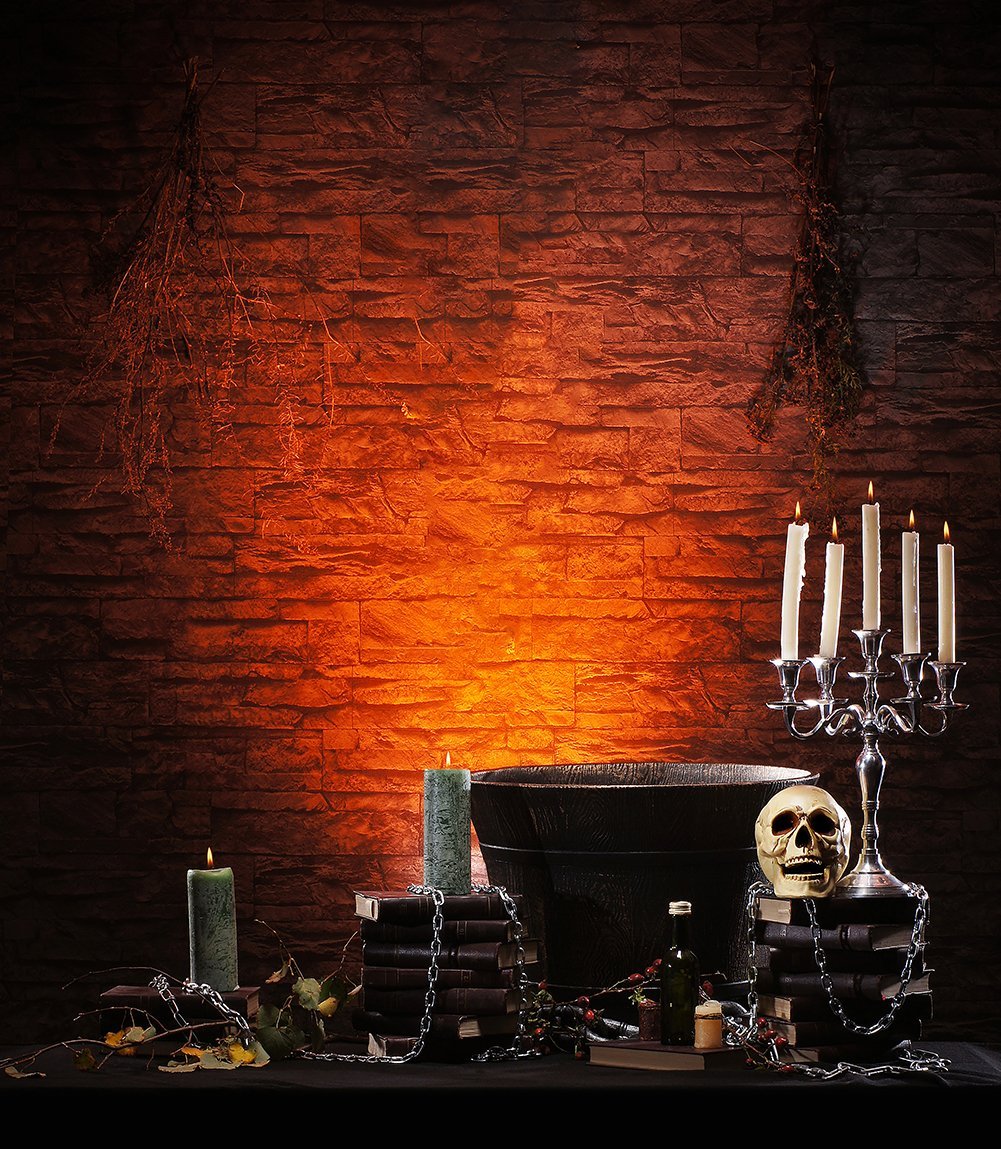 Wizard's Drug Refining Place Background Halloween Festival Backdrops IBD-P19098