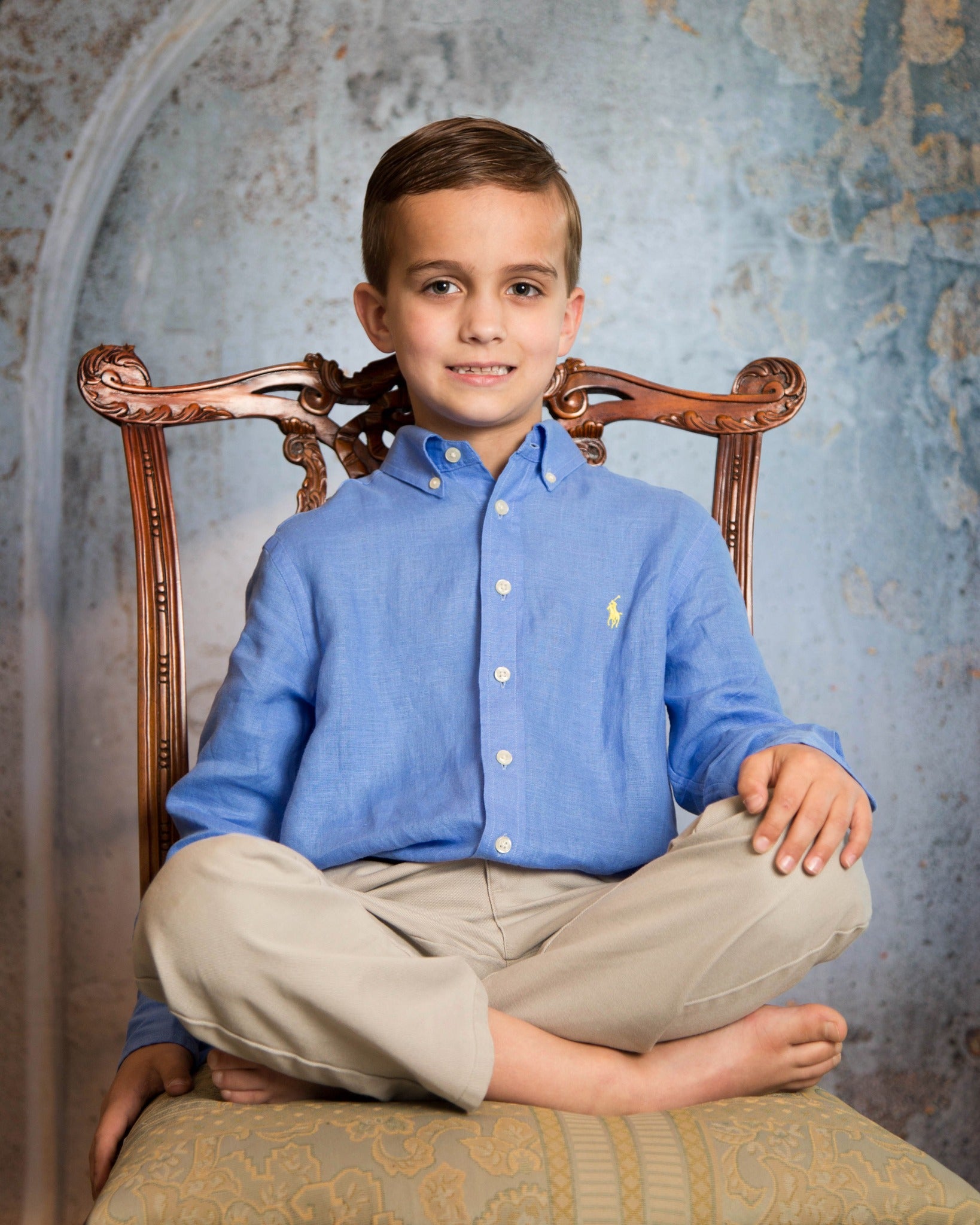 Toile de fond Photo Fête des Mères Arche en Pierre Rustique Sous la Lumière du Soleil GQ2-180