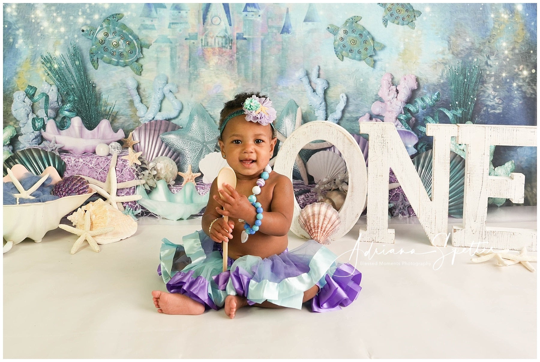 Fond château Château sous-marin Coraux Fonds pour enfants MRR10-49