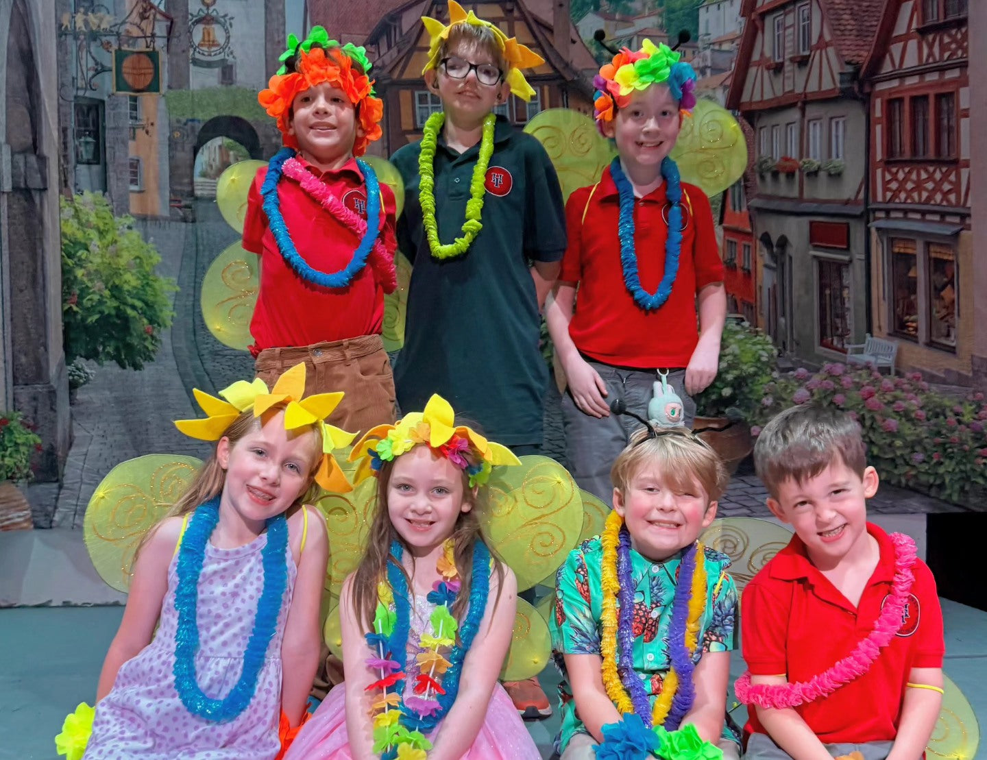 Toile de fond de Belle ville Fleur de printemps pour la photographie G-601