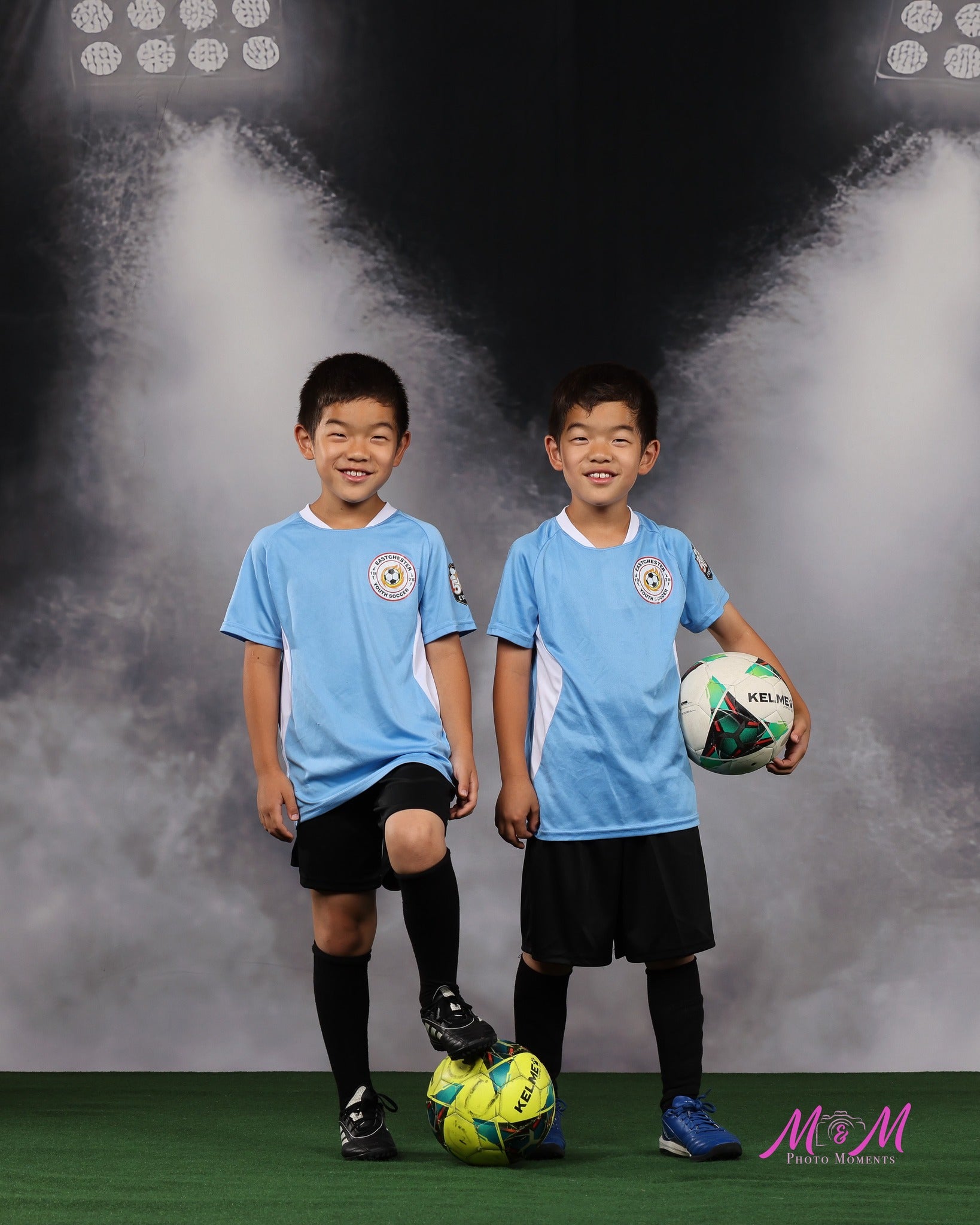 Toile de fond Idées Sport Arène Intérieure Lumières Fumée CSH4-364