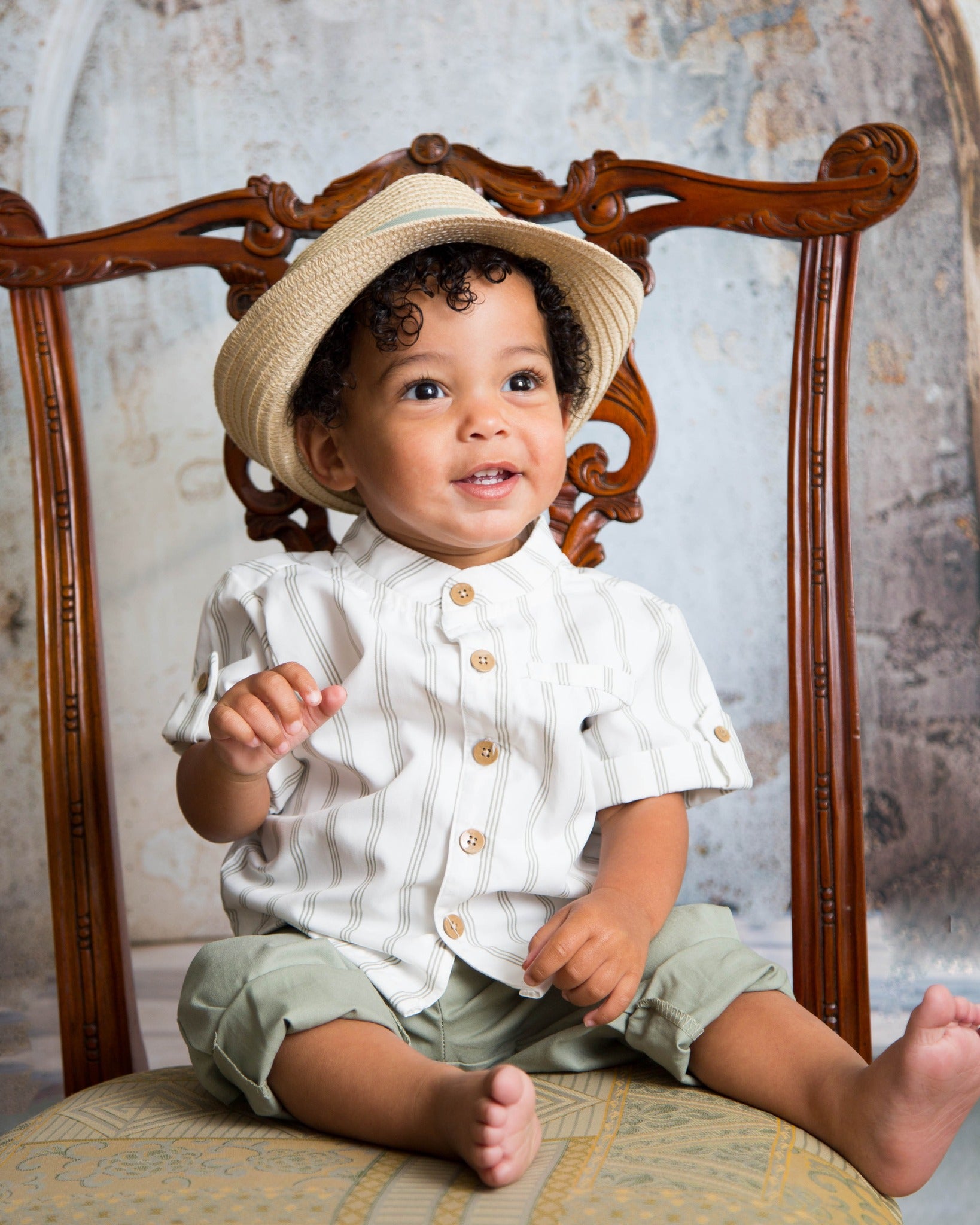 Toile de fond Photo Fête des Mères Arche en Pierre Rustique Sous la Lumière du Soleil GQ2-180