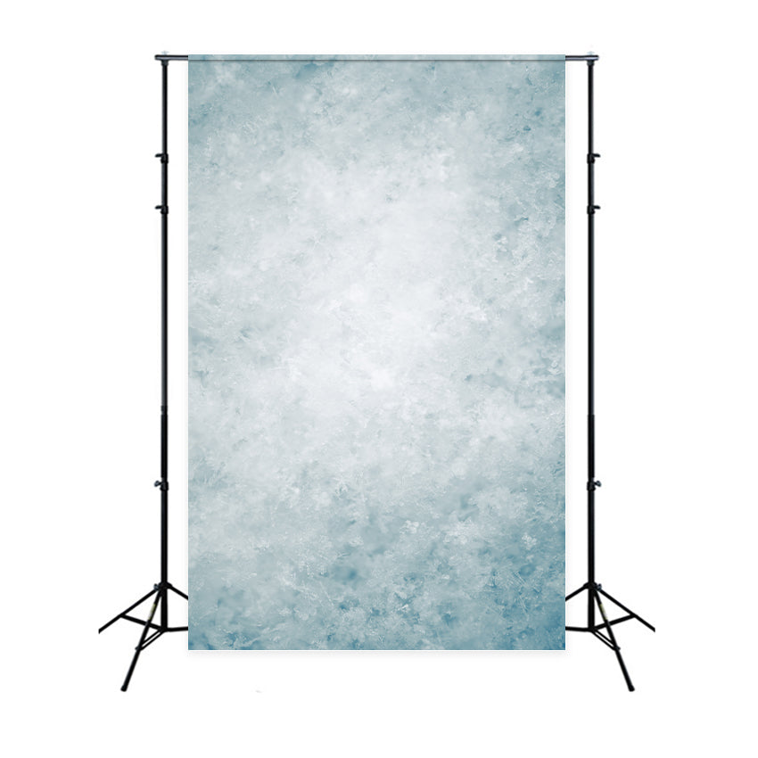 Toile de fond Portrait Bleu Glacé Mur BRP-11-624