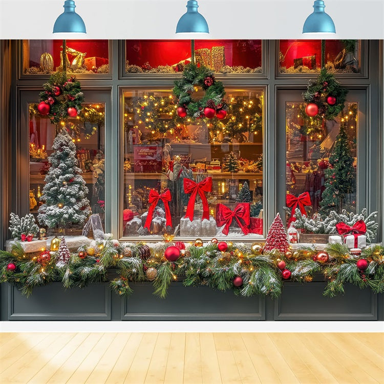 Noël Toile de fond Séance photo Vitrine affichage BRP10-149