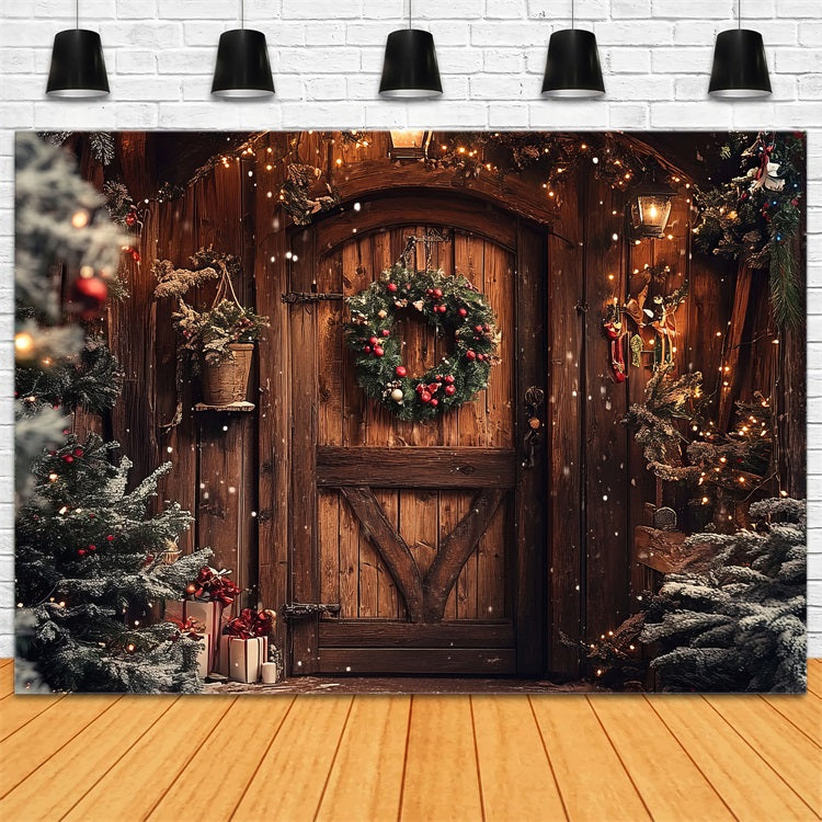 Noël Toile de fond Décorations de porte BRP10-160
