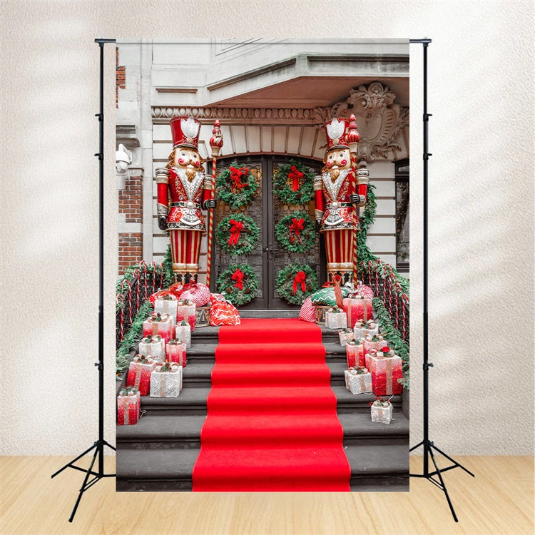 Toile de fond de Noël Entrée Casse-Noisette Décor BRP11-236