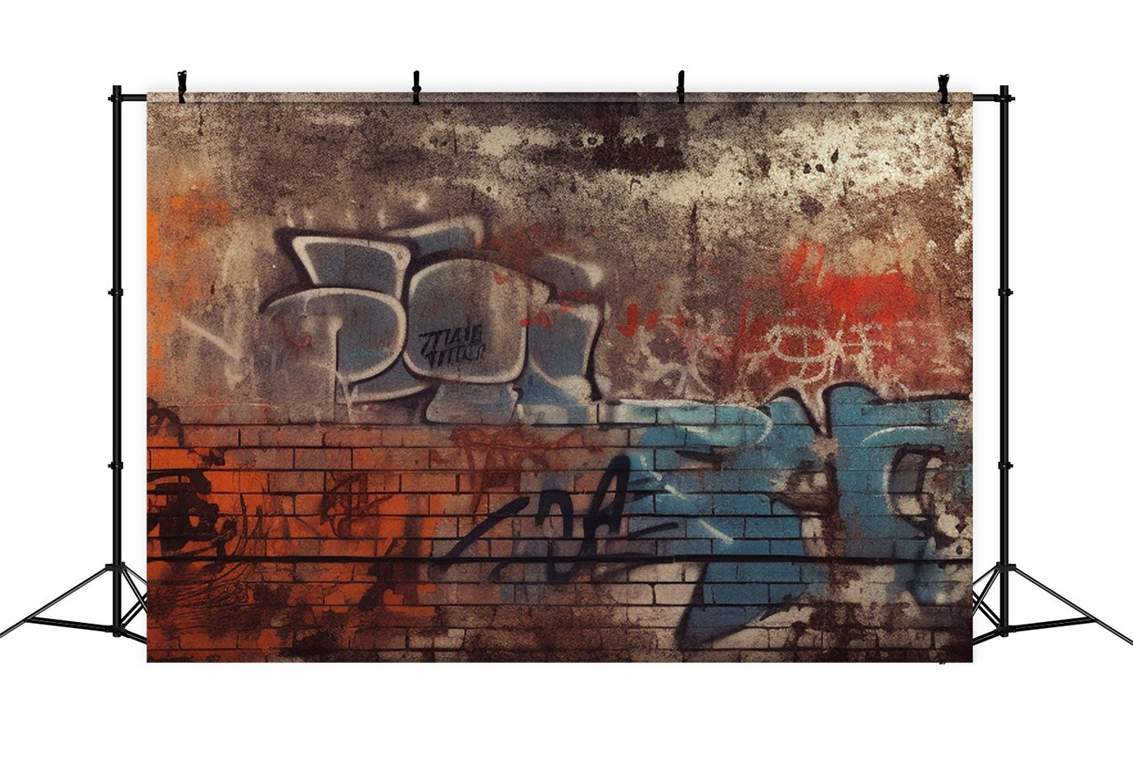 Toile de fond Graffiti Photographie Art Brique Abstraite BRP12-122