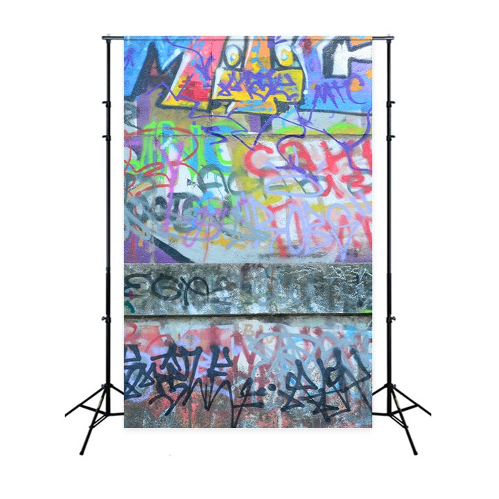 Toile de fond Graffiti Art Urbain de Rue Brillant BRP12-125