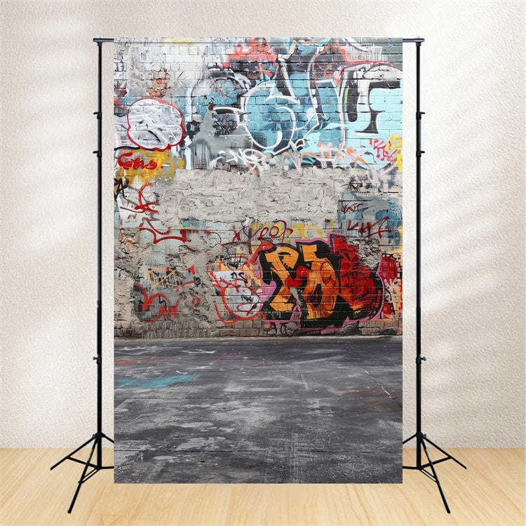 Toile de fond Graffiti Photographie Mur de Briques BRP12-139