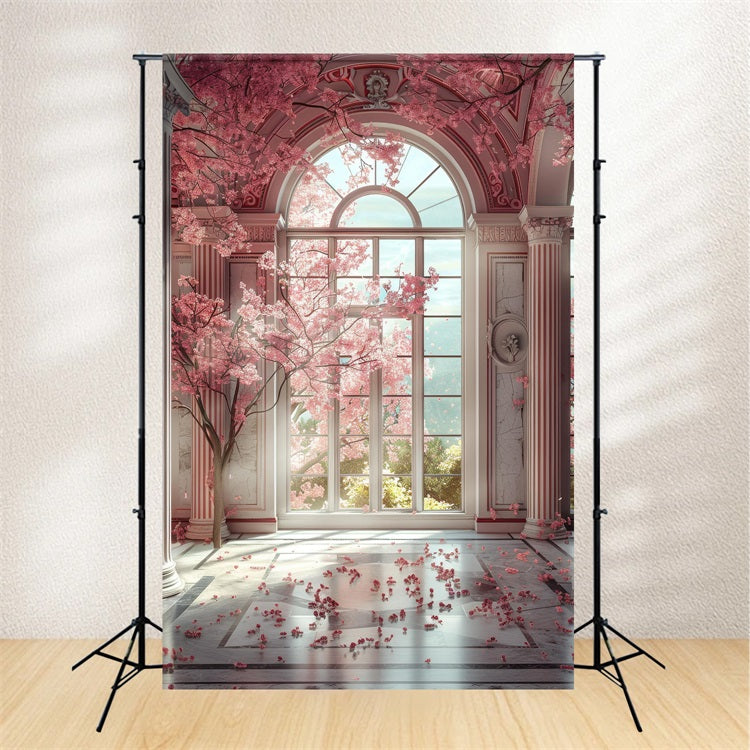 Toile de fond Maternité Archway Cerisier en Fleurs Mur BRP12-38