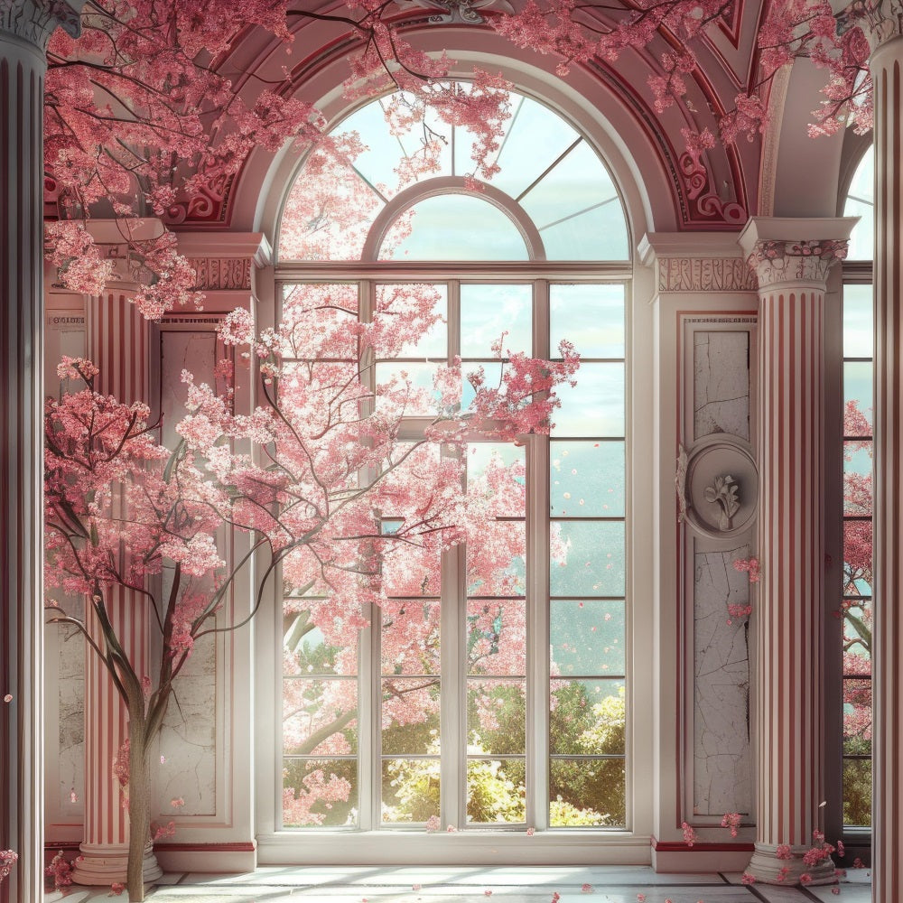 Toile de fond Maternité Archway Cerisier en Fleurs Mur BRP12-38