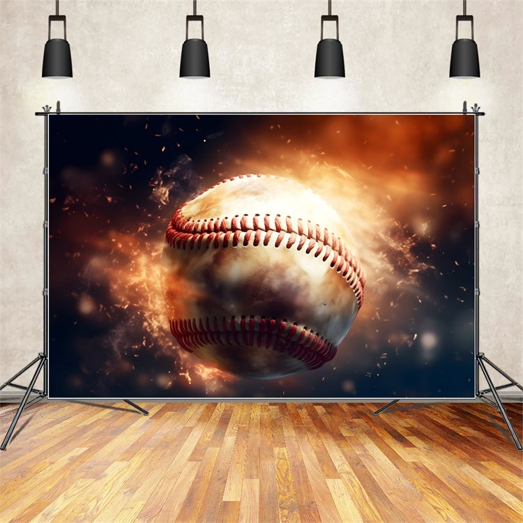 Toile de fond Sport Idées Baseball Flamboyant Photographie BRP12-573