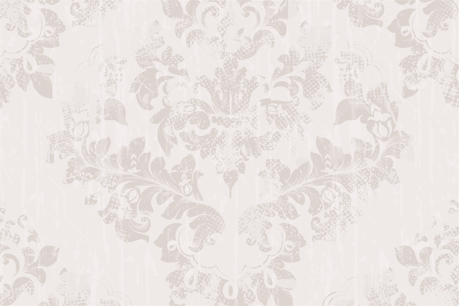 Toile de fond Photographie Damassé Abstrait Floral Beige,Fané BRP12-602