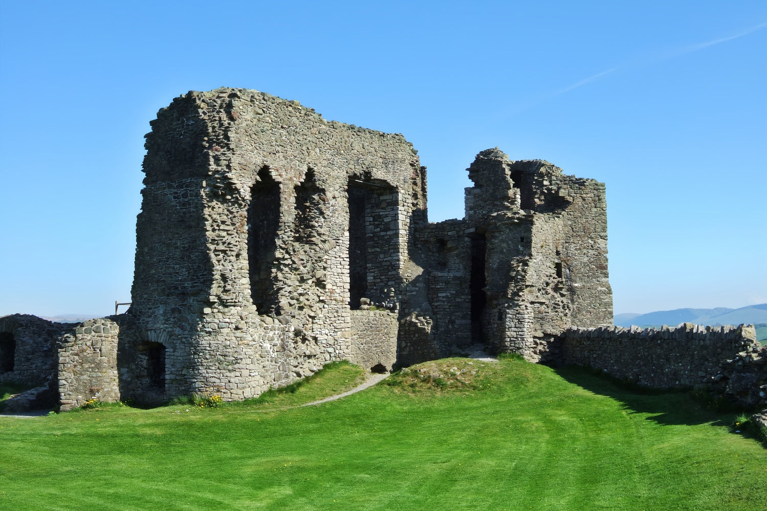 Toile de fond Architecture Ruines de Château Ancien Ciel BRP12-643