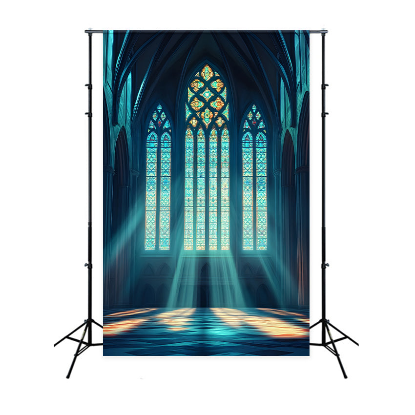 Toile de fond Églises Lumière Solaire Fenêtres Arche Gothique BRP12-710