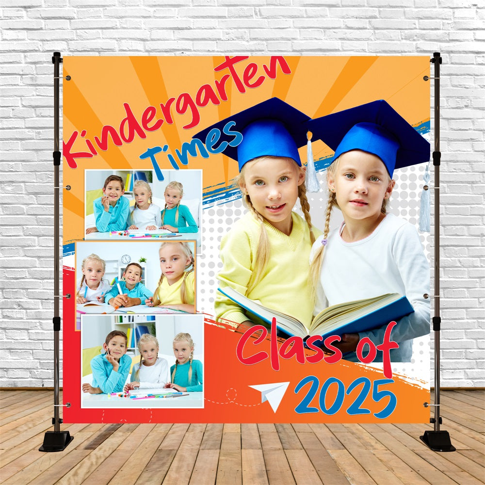Toile de Fond de Graduation Souvenirs d’École Personnalisée BRP5-225