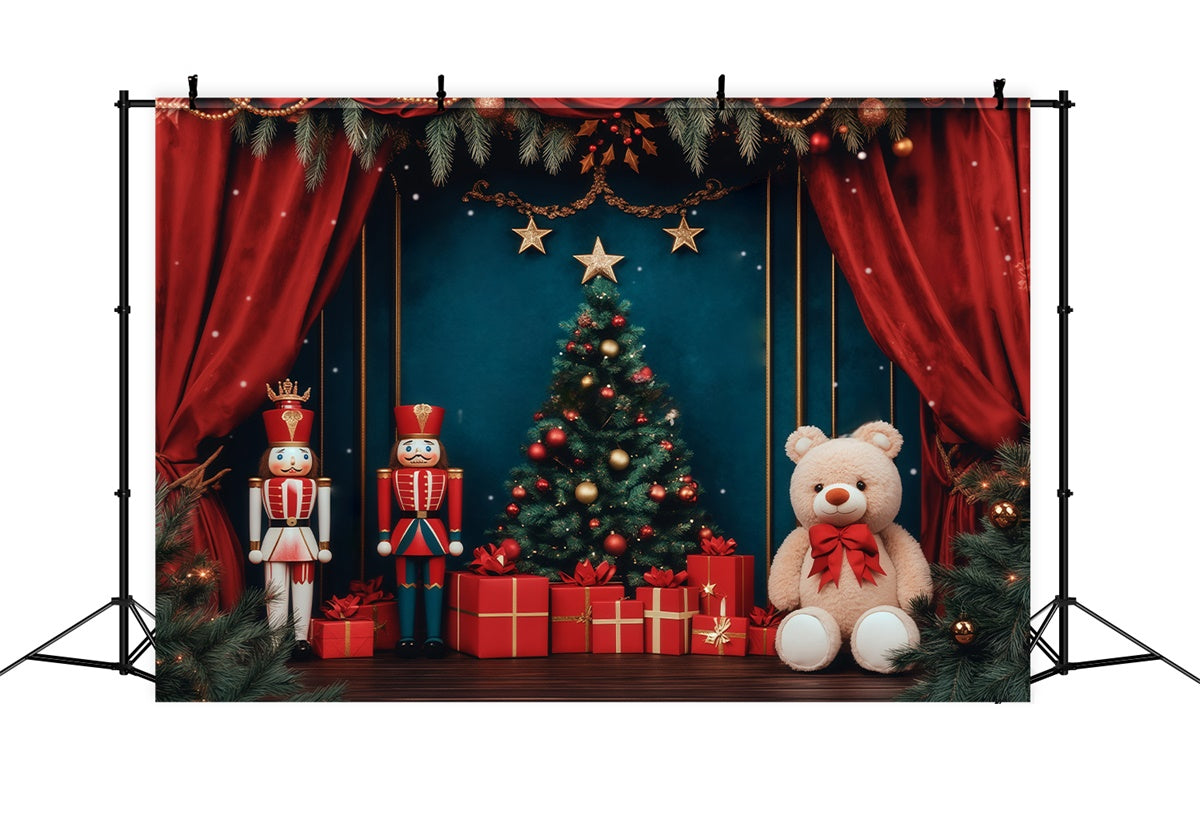 Toile de fond Noël Scène Royale Casse-Noisette BRP57-144