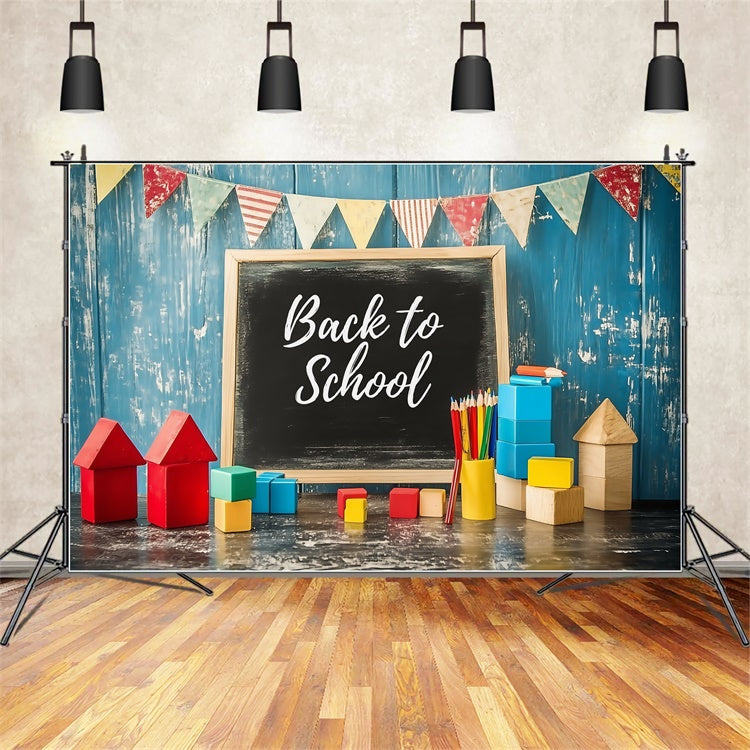 Toile de fond Photo École Apprendre et Jouer Bienvenue BRP57-15