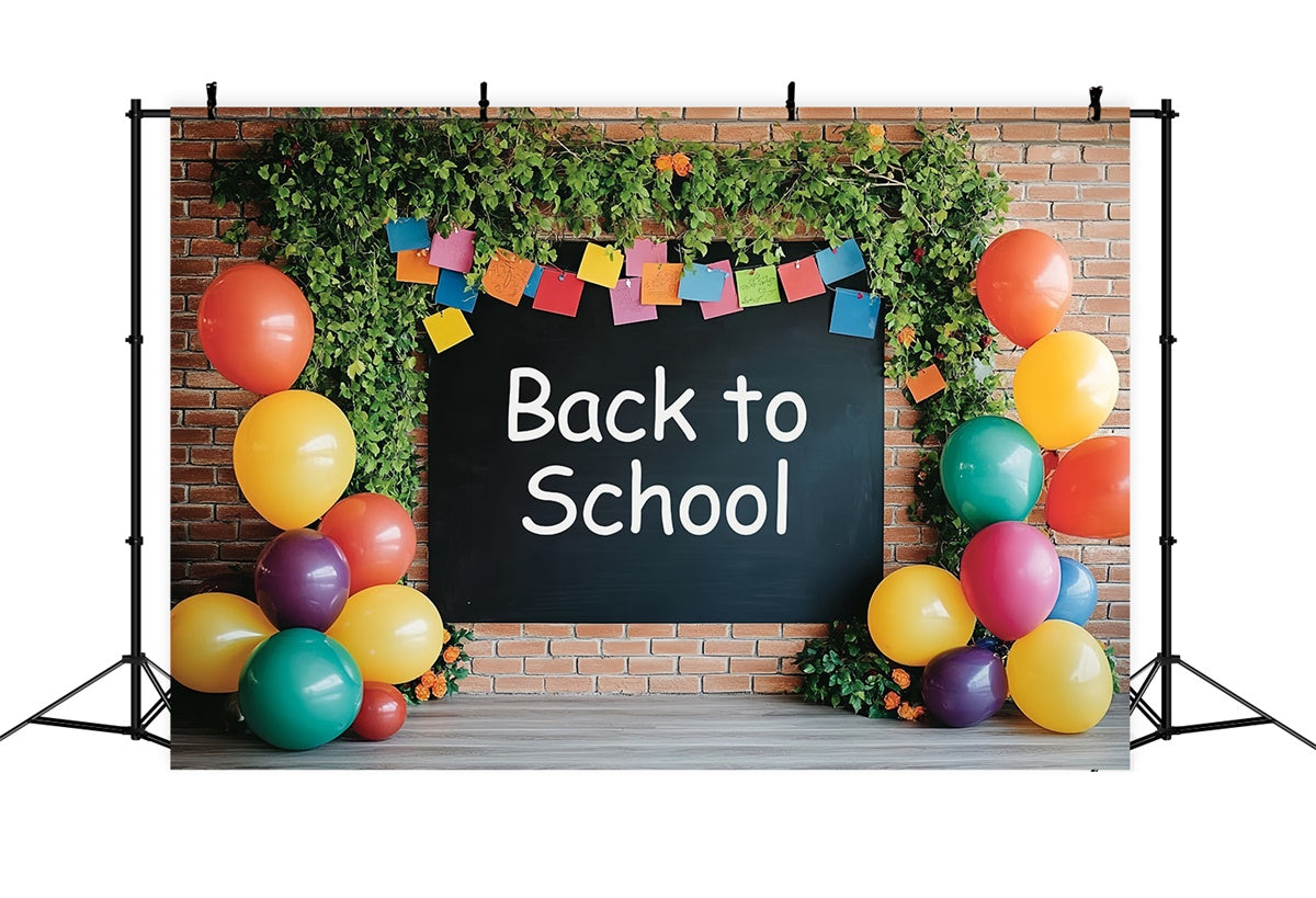 Toile de fond Photo École Fête Brique Scolaire BRP57-20