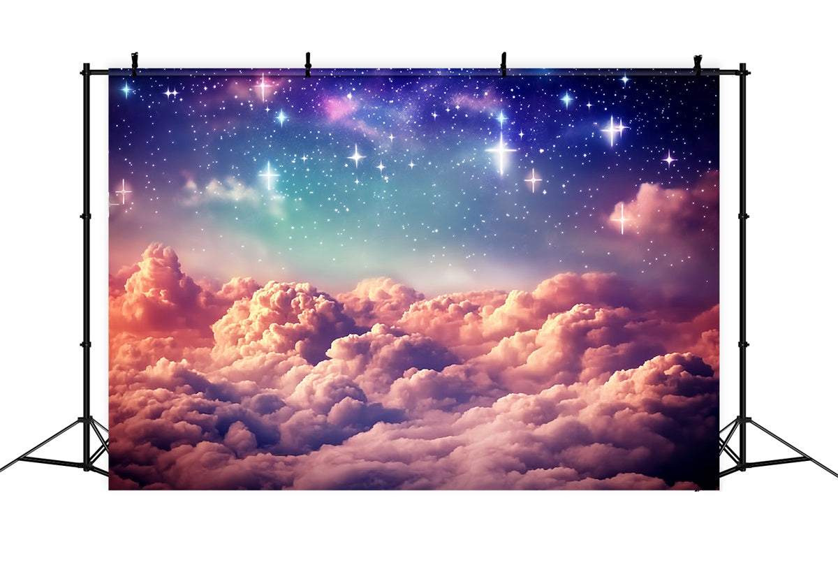 Toile de fond Ciel Étoilé Crépuscule Nuage Éclat BRP57-207