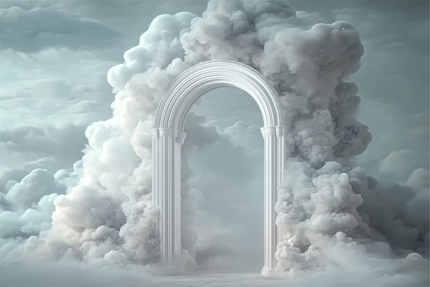 Toile de fond Nuage Forteresse Arche BRP57-217