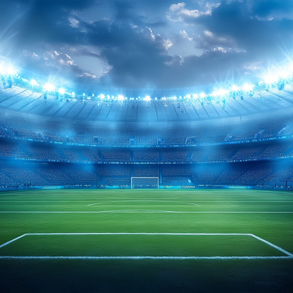 Toile de fond Terrain Football Stade Grandiose Gloire BRP57-295