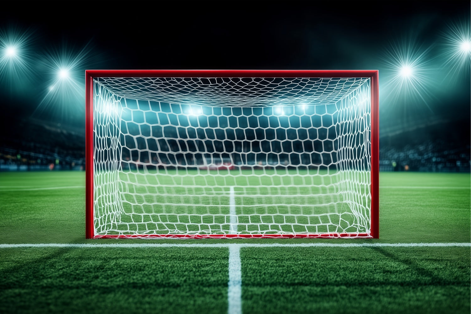 Toile de fond Terrain Football Tir au But Minuit BRP57-305