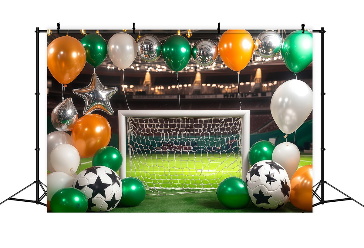 Toile de fond Thème Sport Fête Étincelante au Stade BRP57-307